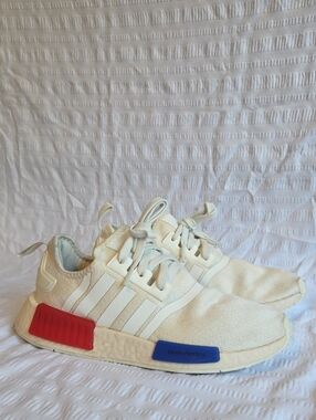adidas NMD_R1 "White OG" Sneakers - Men's Size 6 (Women's 7.5)